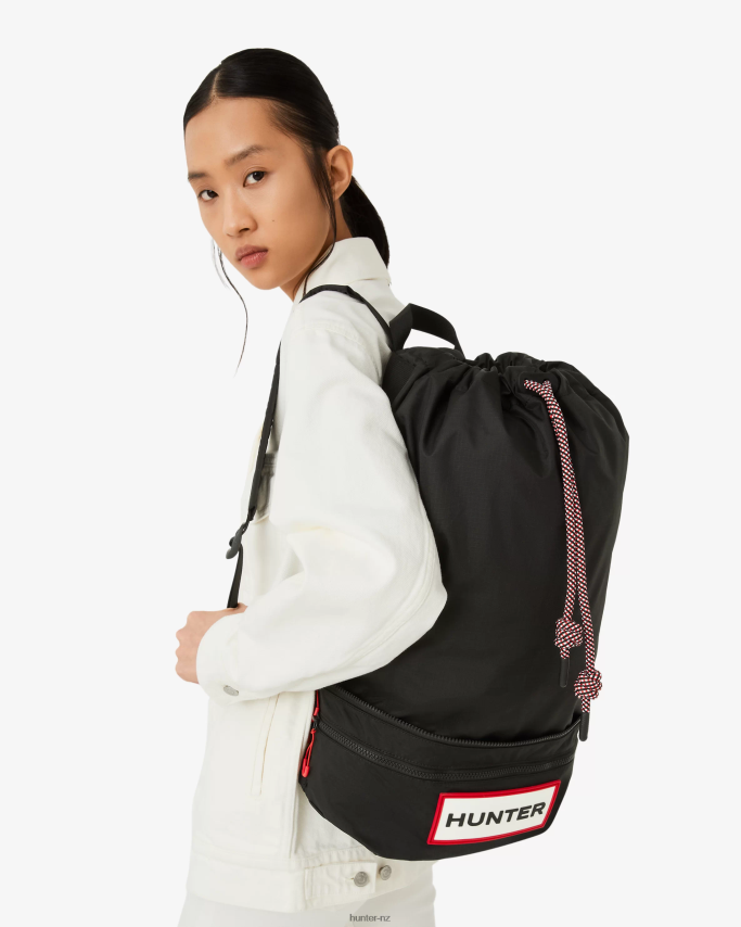 JP0D4D406 Travel Ripstop Recycled Nylon Two-Way Backpack Hunter Men