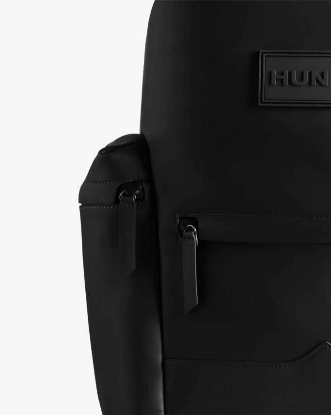 JP0D4D426 Top Clip Backpack - Rubberized Leather Hunter Men