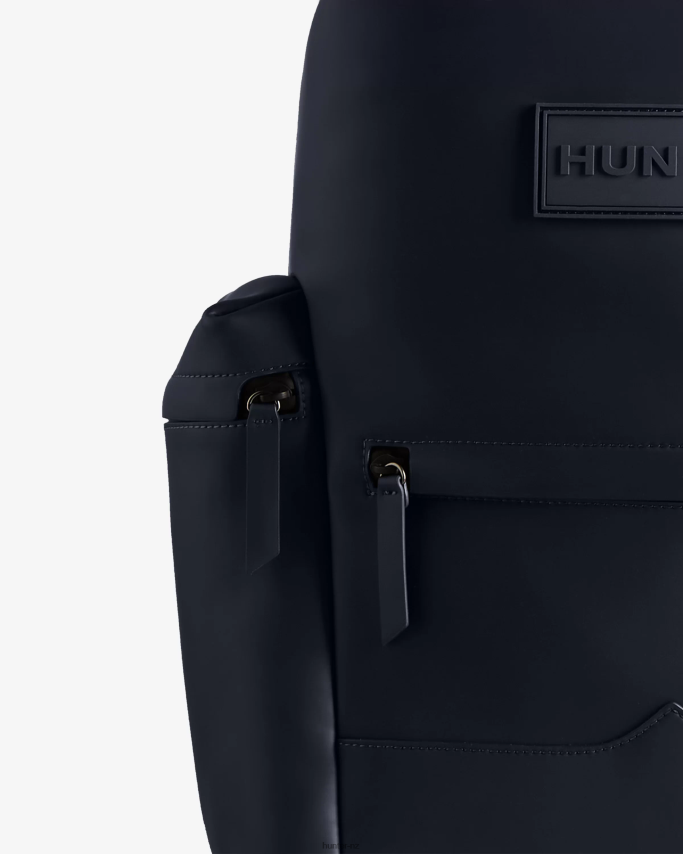 JP0D4D428 Top Clip Backpack - Rubberized Leather Hunter Men