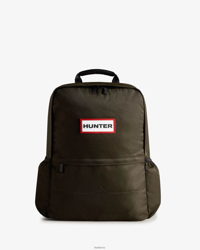 JP0D4D435 Nylon Large Backpack Hunter Men