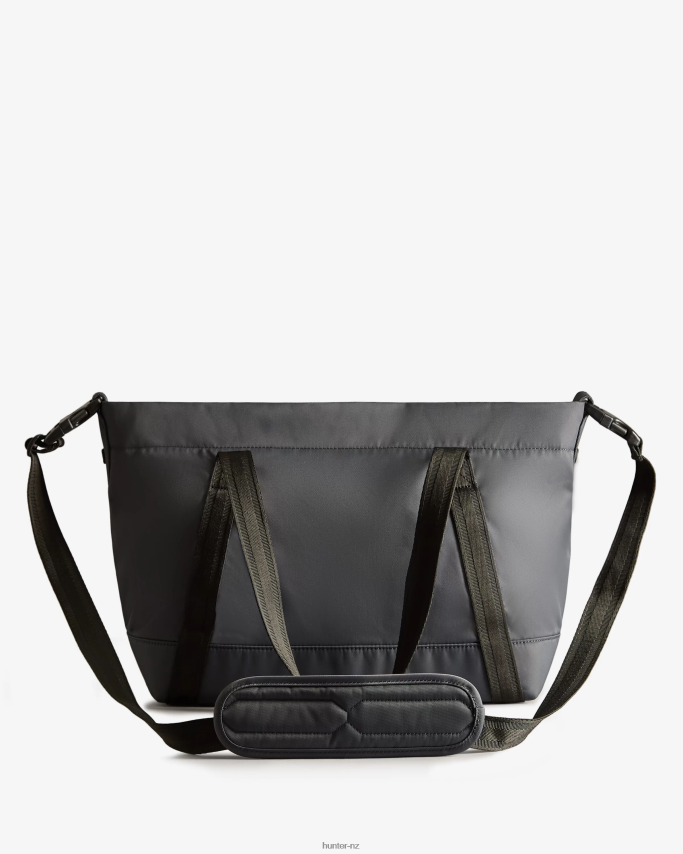 JP0D4D459 Nylon Medium Top Clip Tote Bag Hunter Men