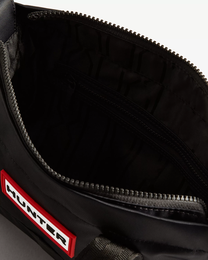 JP0D4D461 Nylon Mini Top Clip Tote Bag Hunter Men