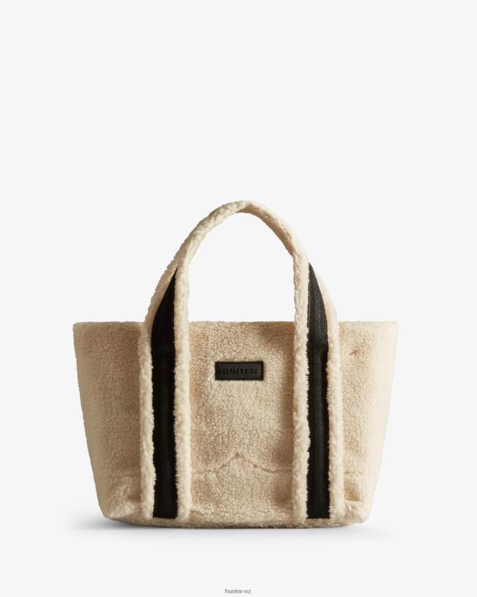 JP0D4D499 Wanderer Vegan Shearling Mini Tote Bag Hunter Men
