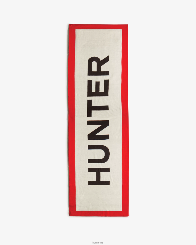 JP0D4D440 Branded Scarf Hunter Men