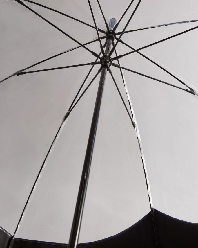 JP0D4D380 Transparent Moustache Bubble Umbrella Hunter Men