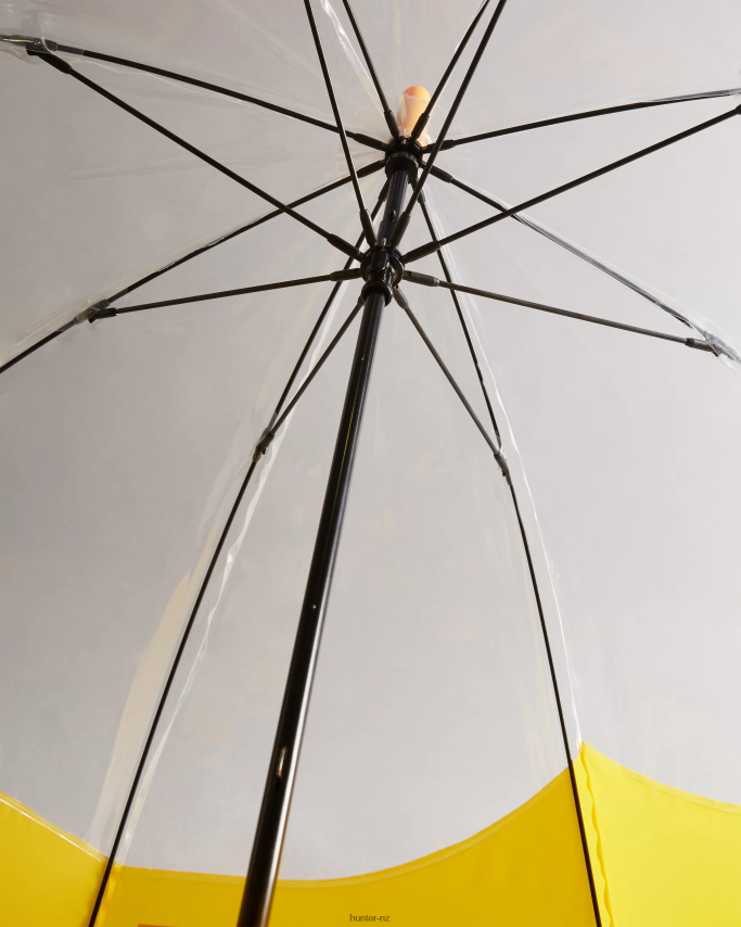 JP0D4D381 Transparent Moustache Bubble Umbrella Hunter Men