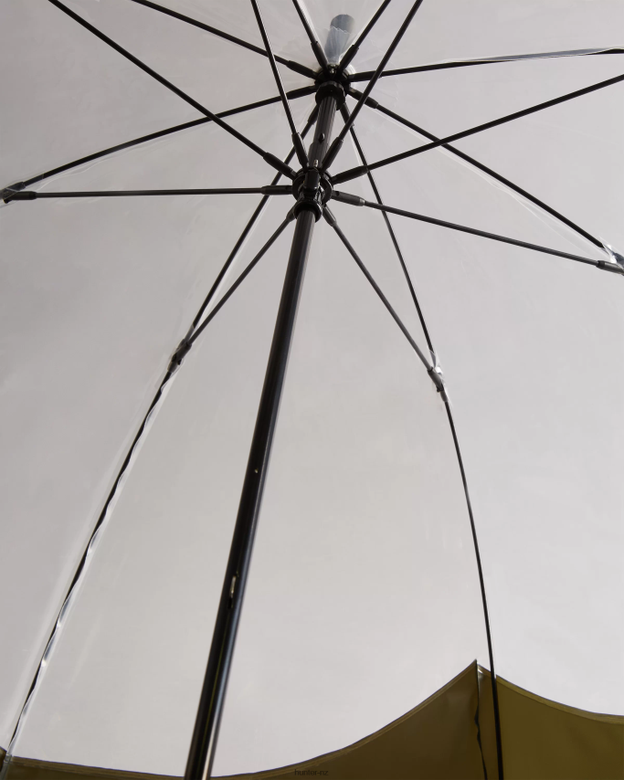 JP0D4D392 Transparent Moustache Bubble Umbrella Hunter Men