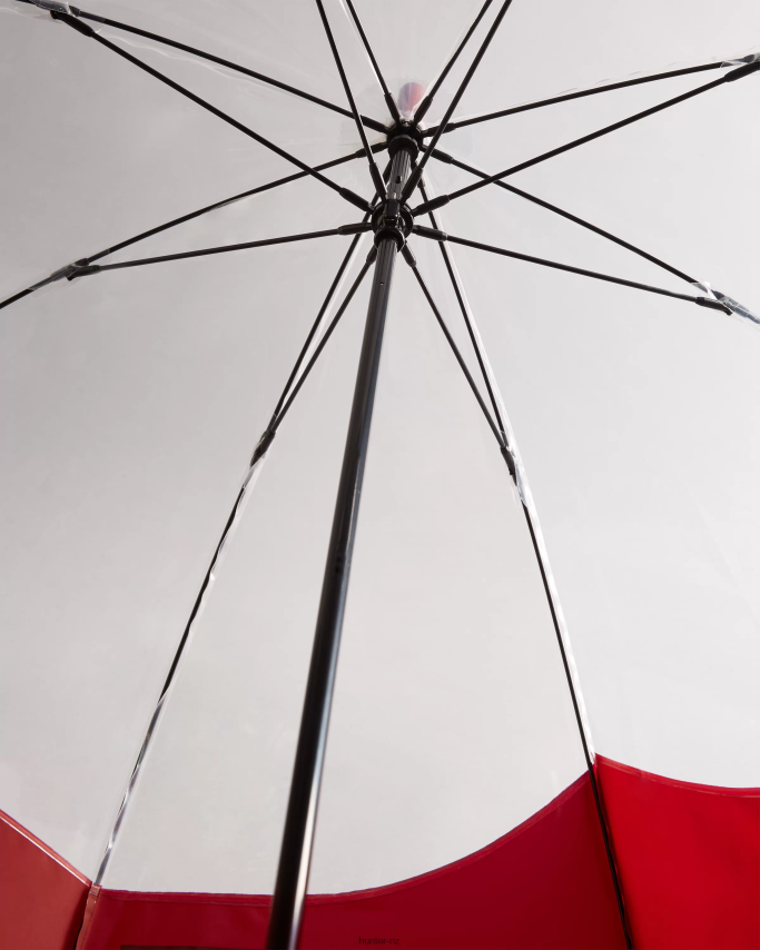 JP0D4D393 Transparent Moustache Bubble Umbrella Hunter Men