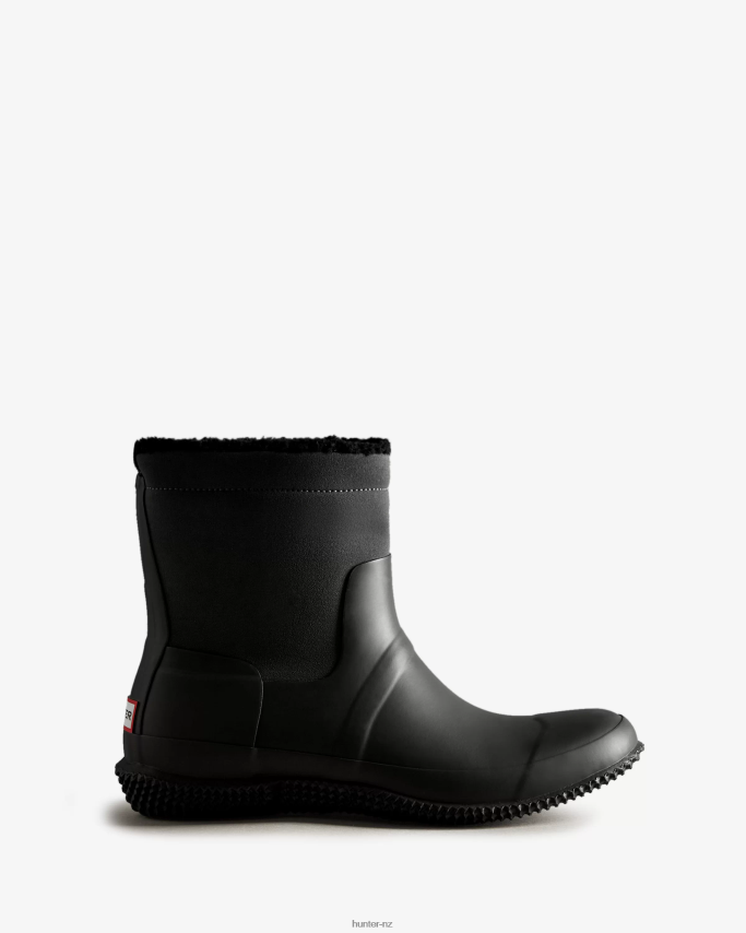 JP0D4D592 Insulated Roll Top Vegan Shearling Boots Hunter Men