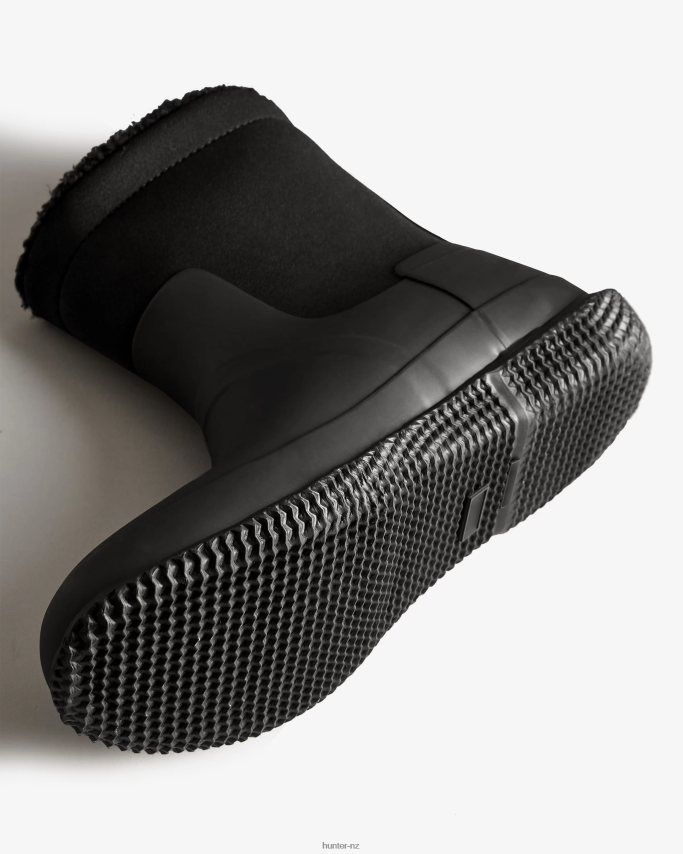 JP0D4D592 Insulated Roll Top Vegan Shearling Boots Hunter Men