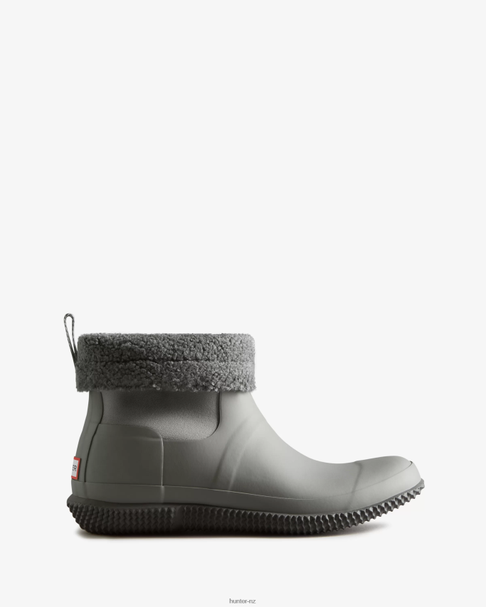 JP0D4D599 Insulated Roll Top Vegan Shearling Boots Hunter Men