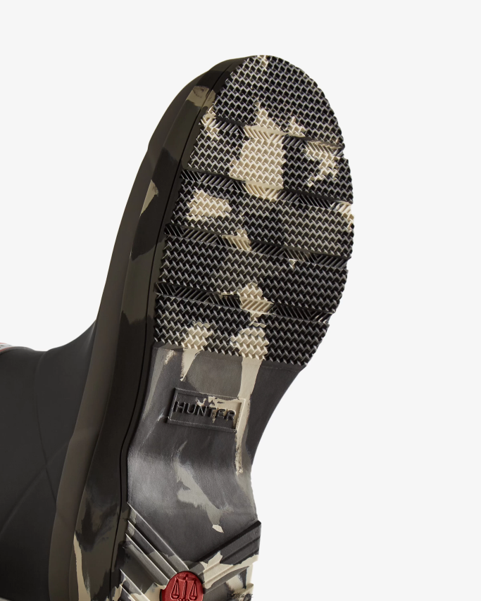 JP0D4D503 Play Short Colour Splash Sole Rain Boots Hunter Men