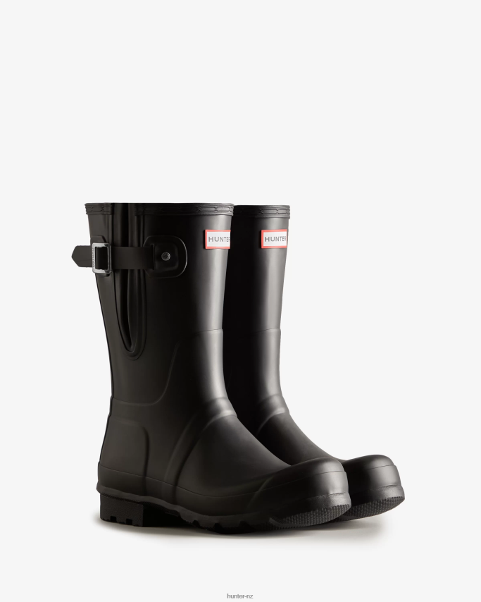 JP0D4D548 Short Side Adjustable Rain Boots Hunter Men