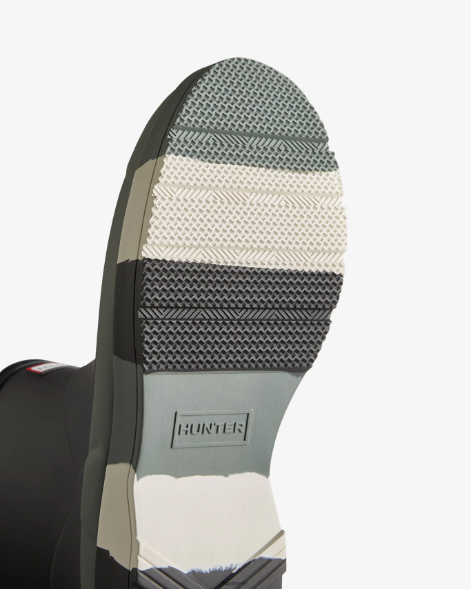 JP0D4D558 PLAY Short Striped Sole Rain Boots Hunter Men