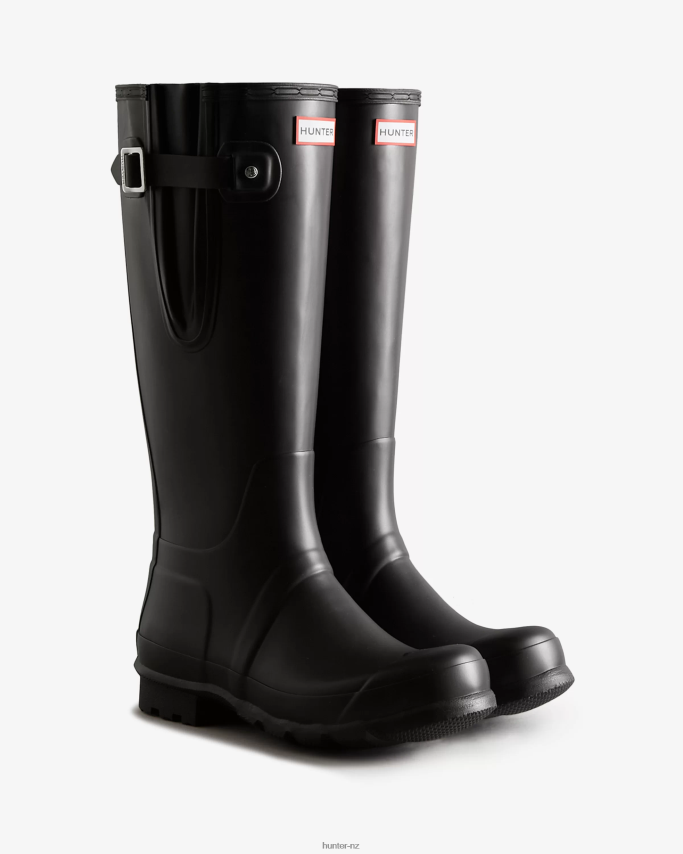 JP0D4D561 Tall Side Adjustable Rain Boots Hunter Men