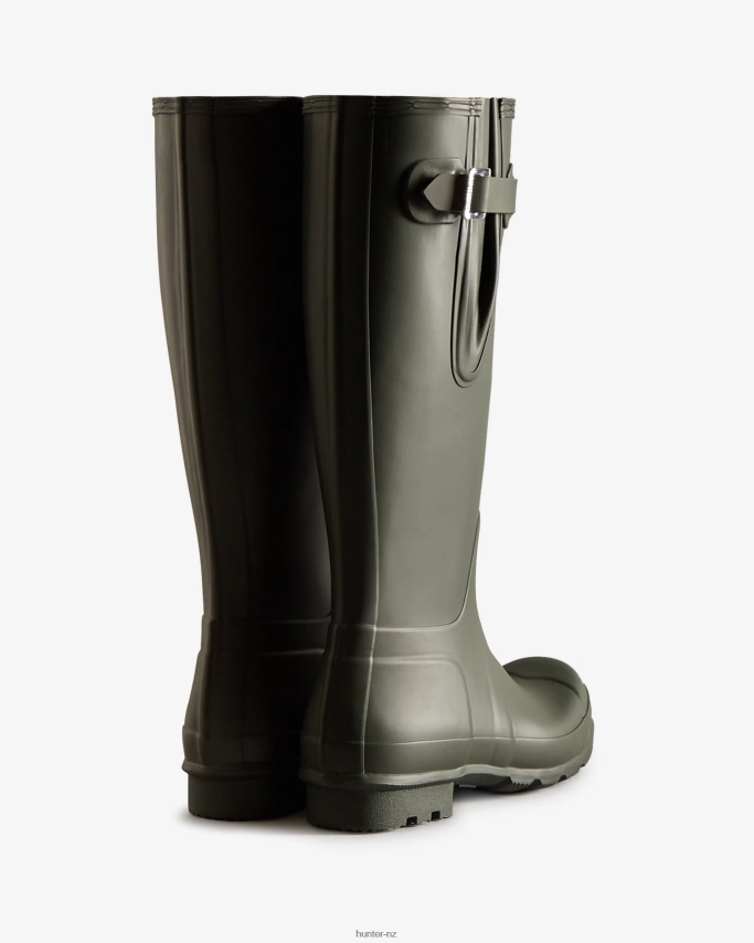 JP0D4D562 Tall Side Adjustable Rain Boots Hunter Men