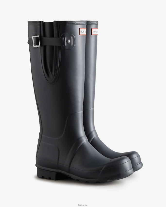 JP0D4D563 Tall Side Adjustable Rain Boots Hunter Men