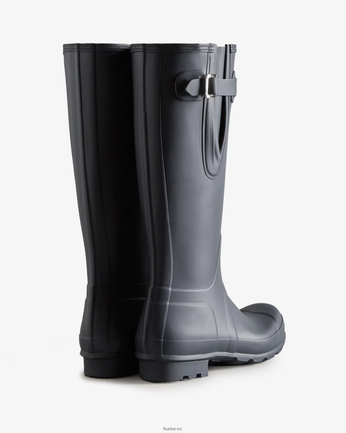 JP0D4D563 Tall Side Adjustable Rain Boots Hunter Men