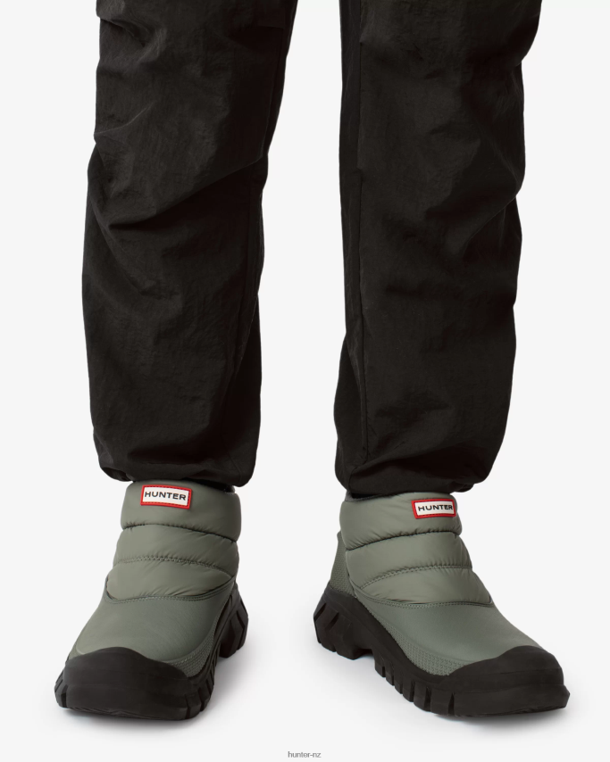 JP0D4D541 Intrepid Insulated Ankle Snow Boots Hunter Men