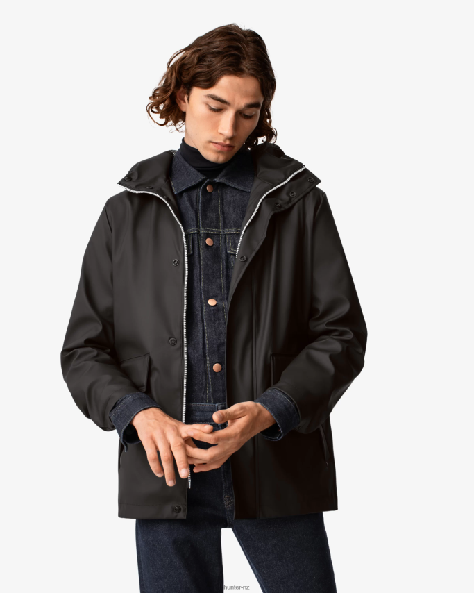 JP0D4D601 Lightweight Waterproof Rain Jacket Hunter Men