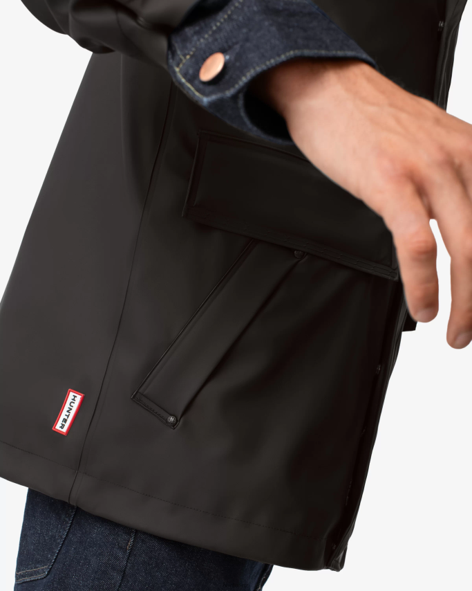 JP0D4D601 Lightweight Waterproof Rain Jacket Hunter Men