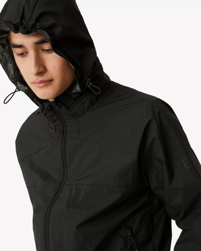 JP0D4D605 Travel Recycled Nylon Shell Jacket Hunter Men