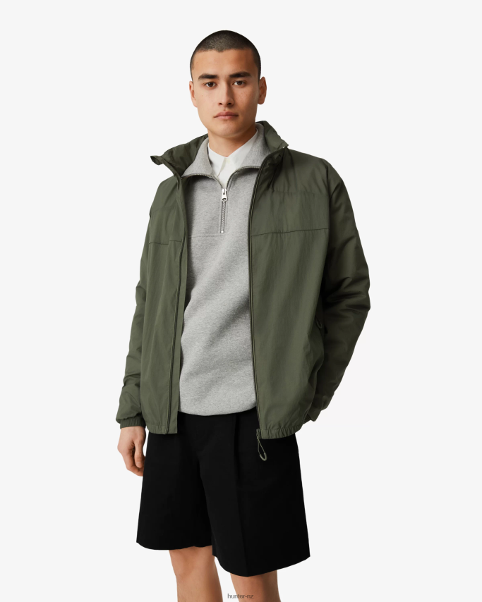 JP0D4D606 Travel Recycled Nylon Shell Jacket Hunter Men