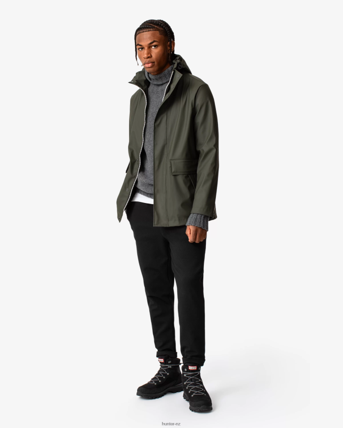 JP0D4D609 Lightweight Waterproof Rain Jacket Hunter Men