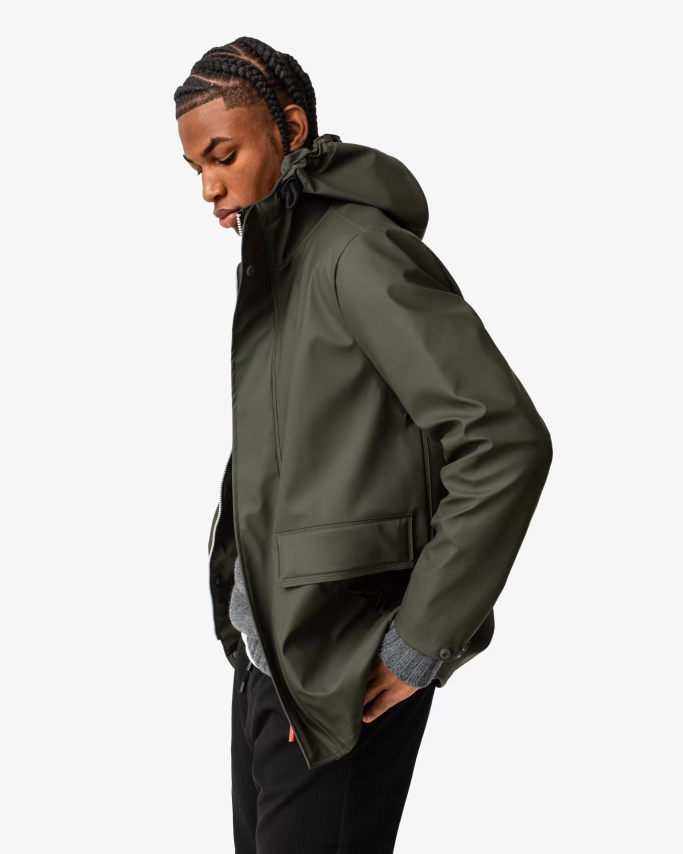 JP0D4D609 Lightweight Waterproof Rain Jacket Hunter Men