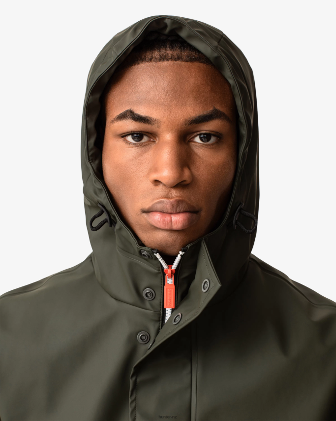 JP0D4D609 Lightweight Waterproof Rain Jacket Hunter Men