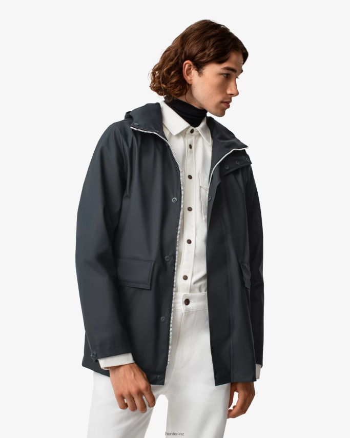 JP0D4D610 Lightweight Waterproof Rain Jacket Hunter Men