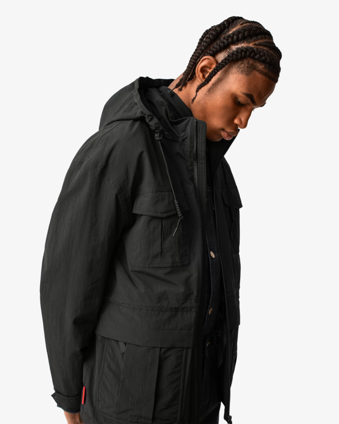 JP0D4D611 Explorer Recycled Nylon Jacket Hunter Men