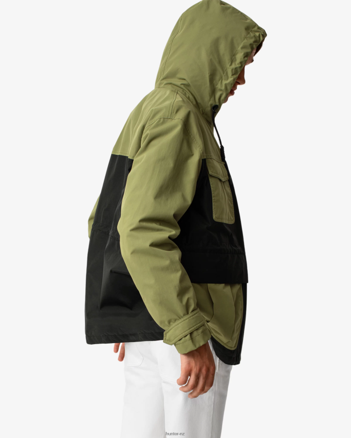 JP0D4D614 Explorer Recycled Nylon Jacket Hunter Men