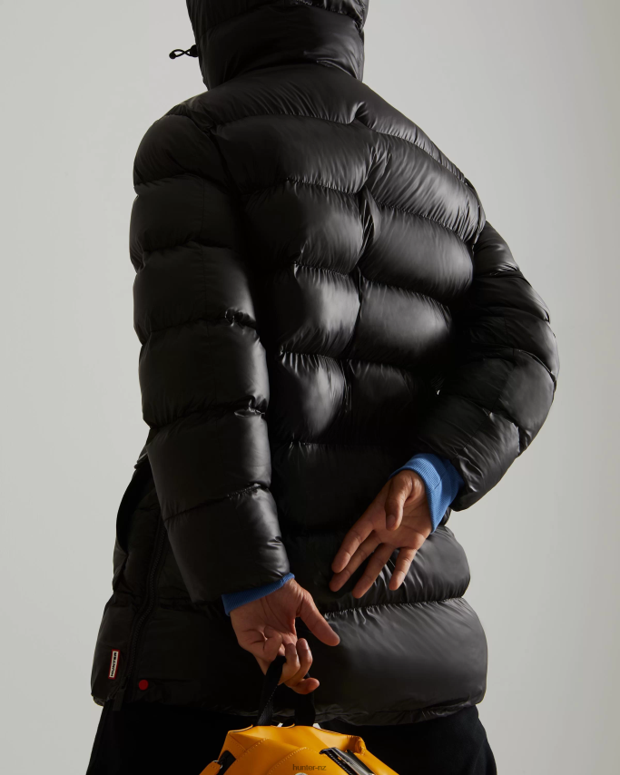 JP0D4D616 Insulated Rubberized Puffer Coat Hunter Men