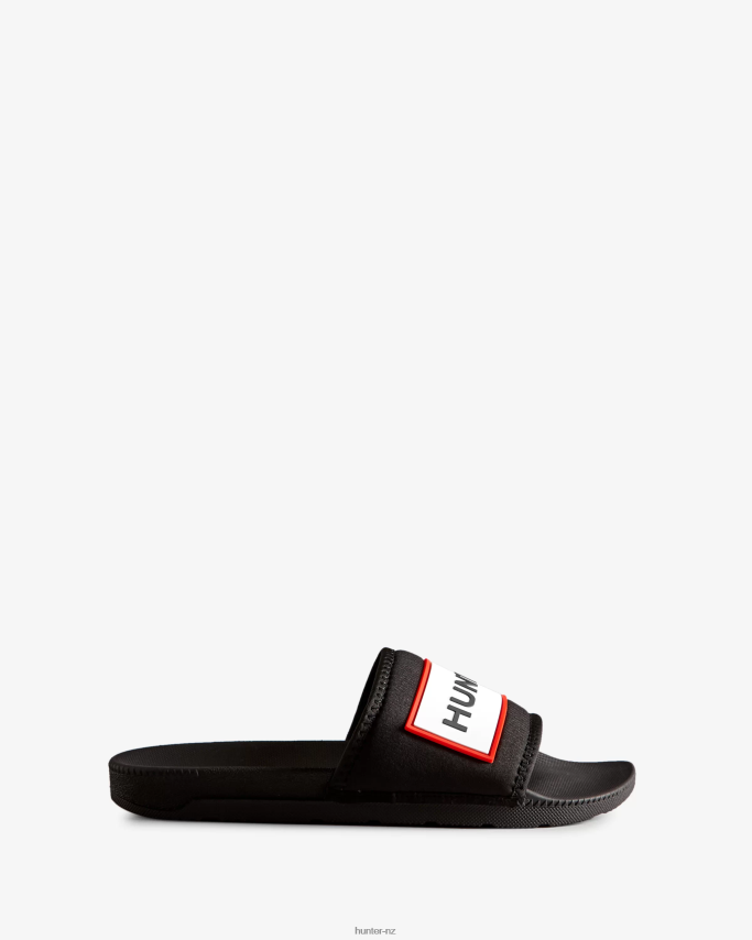 JP0D4D569 Neoprene Logo Slides Hunter Men