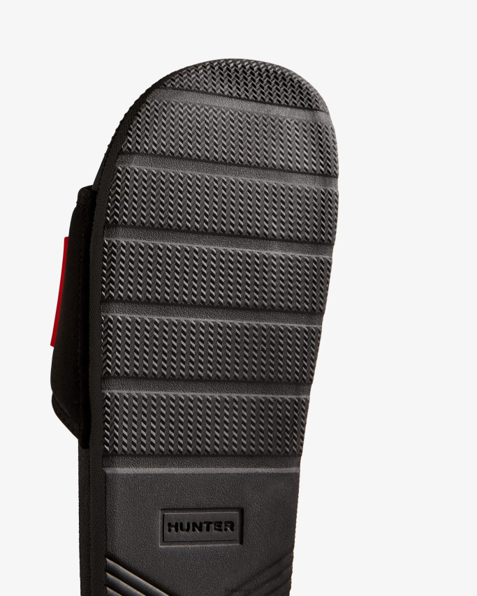 JP0D4D569 Neoprene Logo Slides Hunter Men