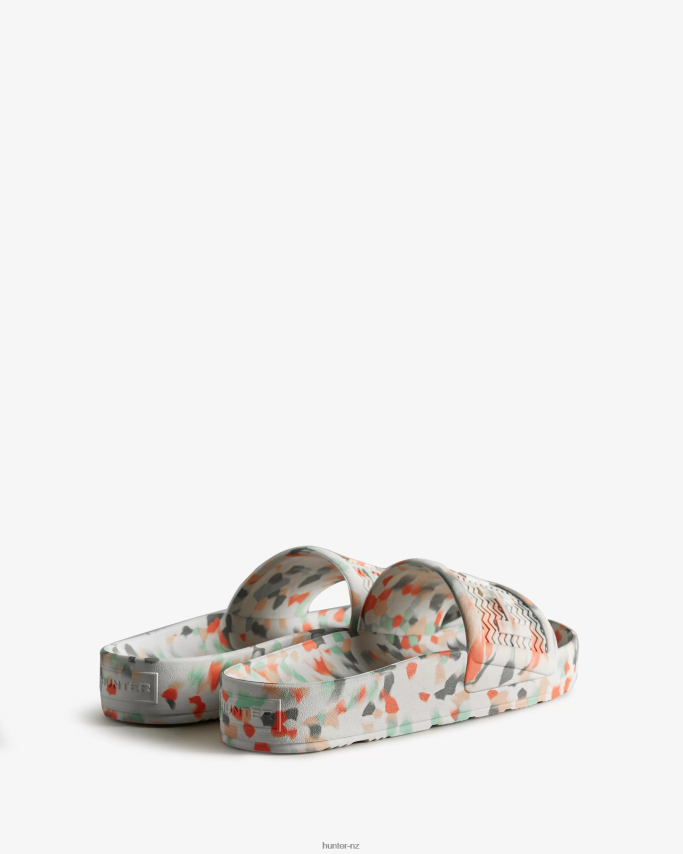 JP0D4D581 BLOOM Marble Slides Hunter Men