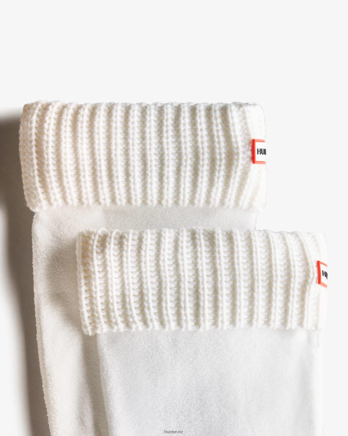 JP0D4D473 Half Cardigan Knitted Cuff Tall Boot Socks Hunter Women