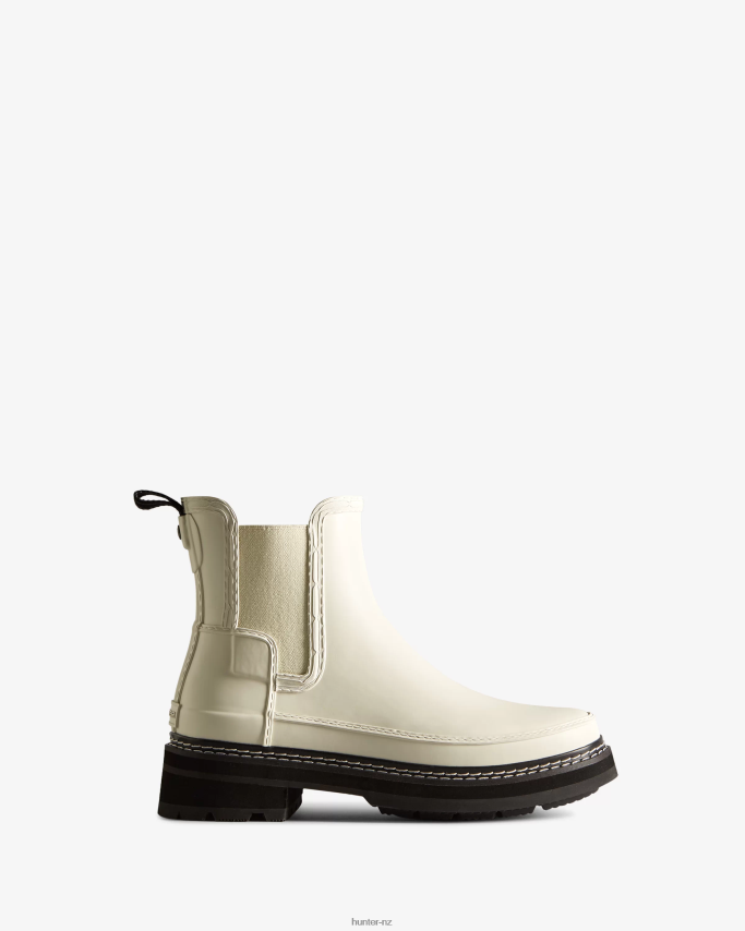 JP0D4D159 Refined Stitch Detail Chelsea Boots Hunter Women