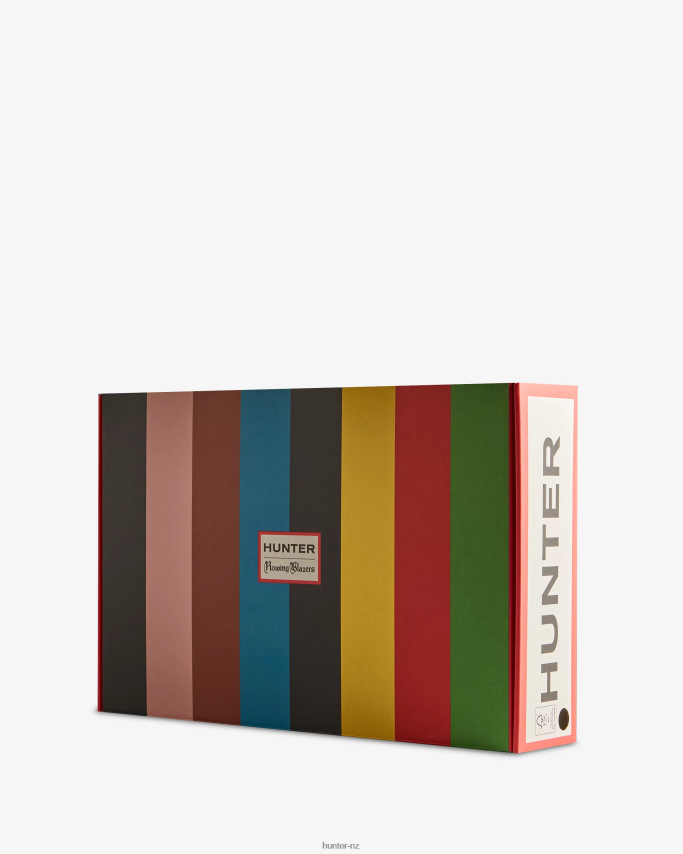 JP0D4D185 Rowing Blazers Zig Zag Chelsea Boots Hunter Women