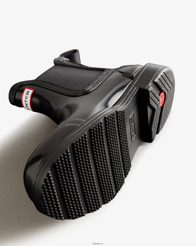 JP0D4D212 Commando Gloss Chelsea Boots Hunter Women