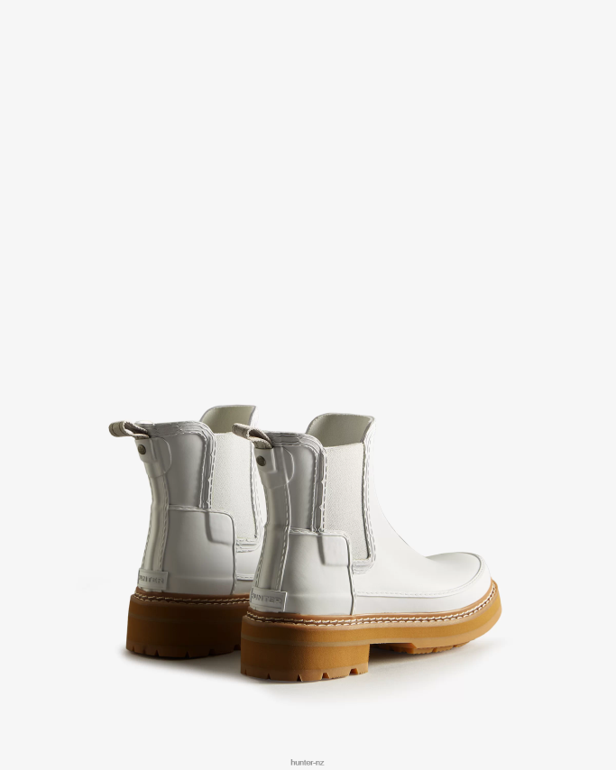 JP0D4D219 Refined Stitch Detail Chelsea Boots Hunter Women