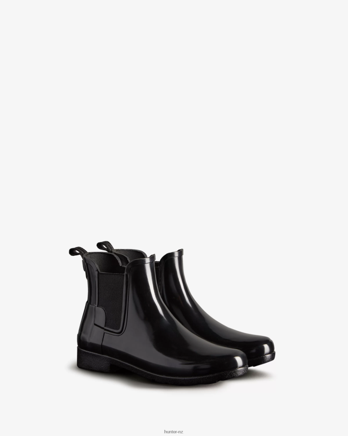JP0D4D46 Refined Gloss Slim Fit Chelsea Boot Hunter Women