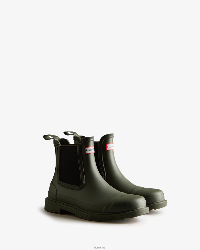 JP0D4D79 Commando Chelsea Boots Hunter Women