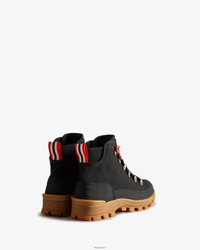 JP0D4D117 Canvas Desert Commando Boots Hunter Women