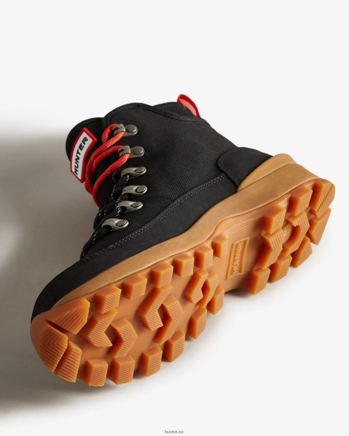 JP0D4D117 Canvas Desert Commando Boots Hunter Women