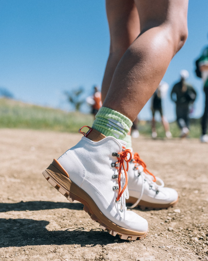 JP0D4D118 Canvas Desert Commando Boots Hunter Women