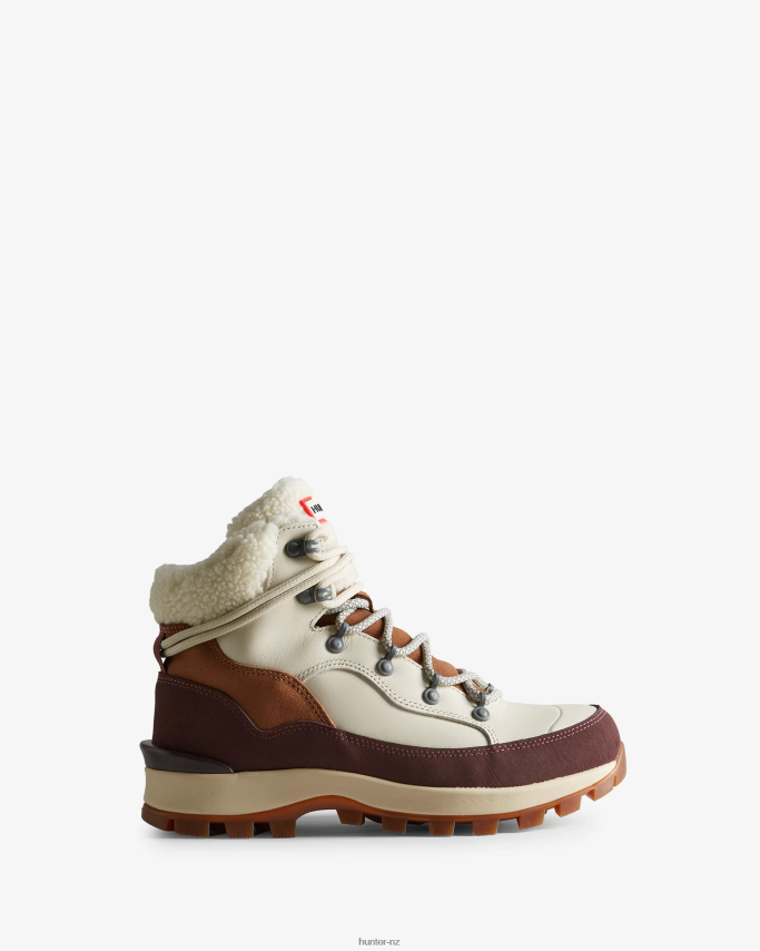 JP0D4D271 Explorer Insulated Lace-Up Leather Commando Boots Hunter Women