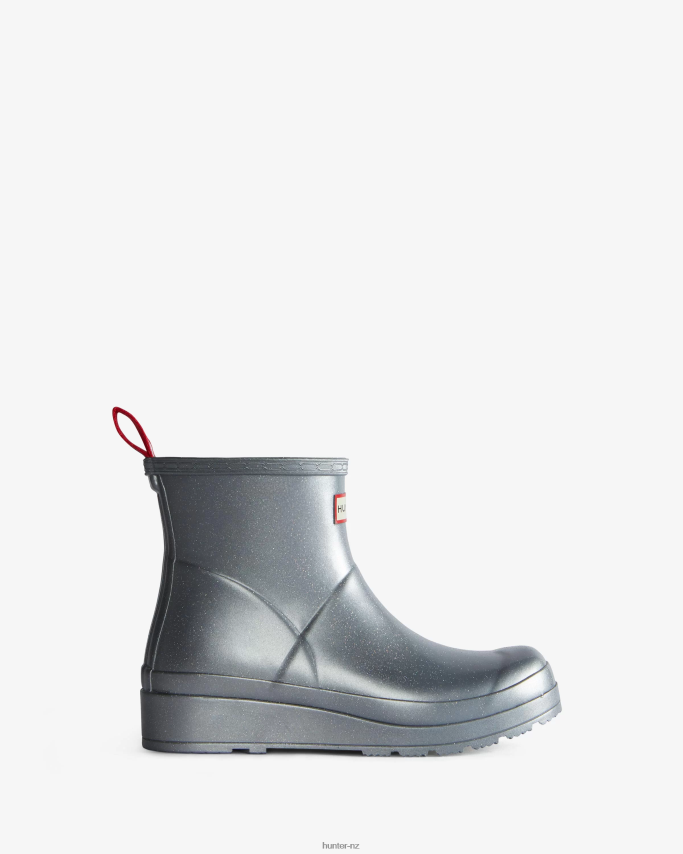 JP0D4D10 Play Short Cosmic Glitter Rain Boots Hunter Women