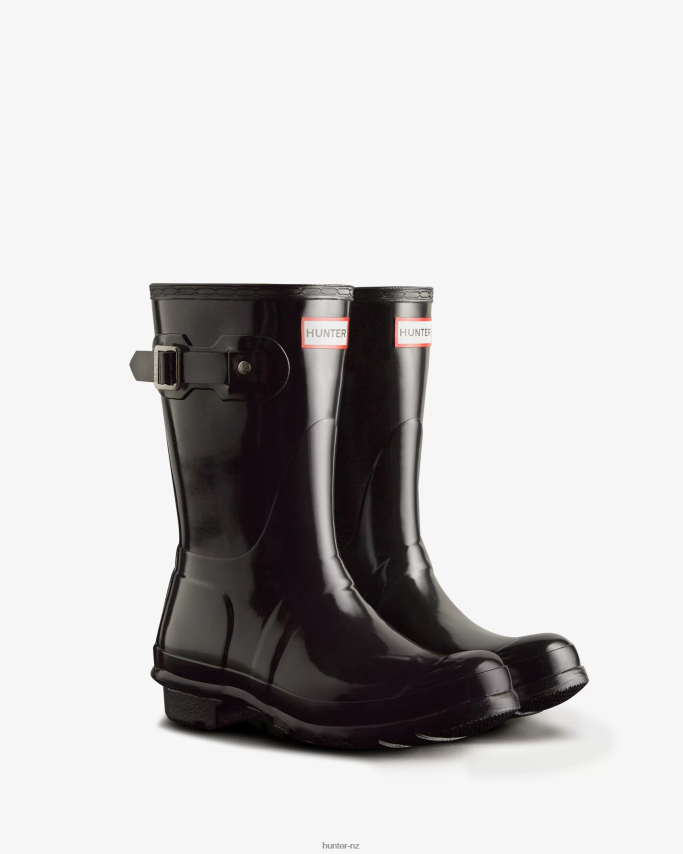 JP0D4D15 Original Short Gloss Rain Boots Hunter Women